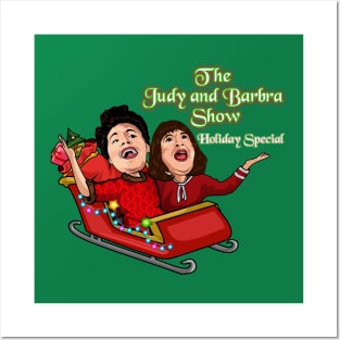 Official The Judy and Barbra Show Holiday Special Posters and Art